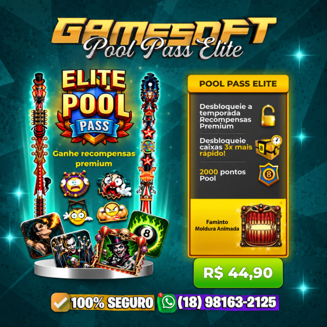 POOL PASS ELITE + MOLDURA EXCLUSIVA